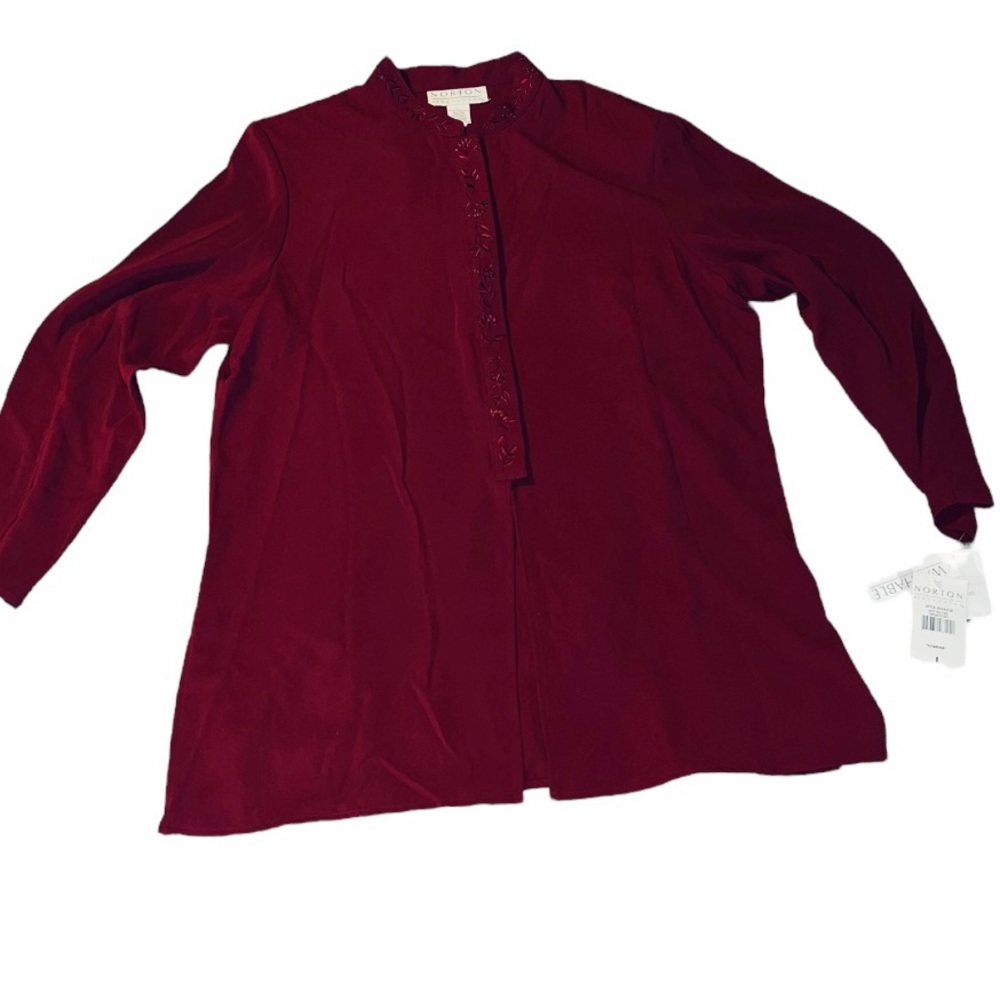 NORTON McNAUGHTON vintage top, Women’s Large